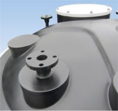 [Top of tank nozzle (100A socket part)] Welding nozzle (Flange)