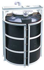 Tanks with Steel Base for Agitator for A-type, N-type, and AT-type