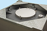 Manhole outside cover (SUS hatch type)