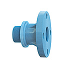 [Side of tank nozzle] Flange-type PVC nozzle